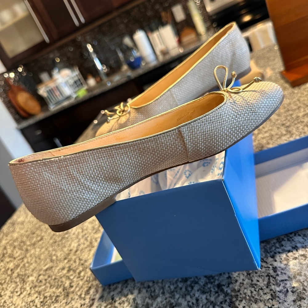 Jack Rogers Kenlyn Rattan Ballet 7.5 / NATURAL/PLATINUM - Picture 16 of 16